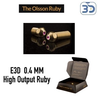 Original Olsson High Output 0.8MM Ruby Nozzle for 3D Printer